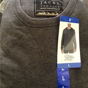 Jachs Men's Charcoal Crewneck Sweater